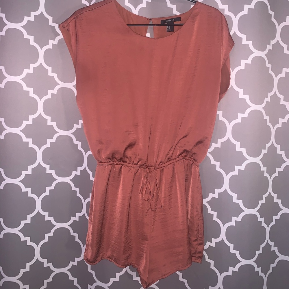 Rusty copper romper